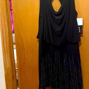 Black with Beading size 14